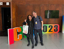 PZ and Richard Dudas in China