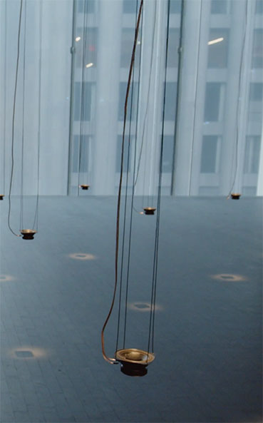 Pamela Z installation at MoMA, NY